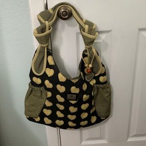 Halle Joy knotted canvas bas